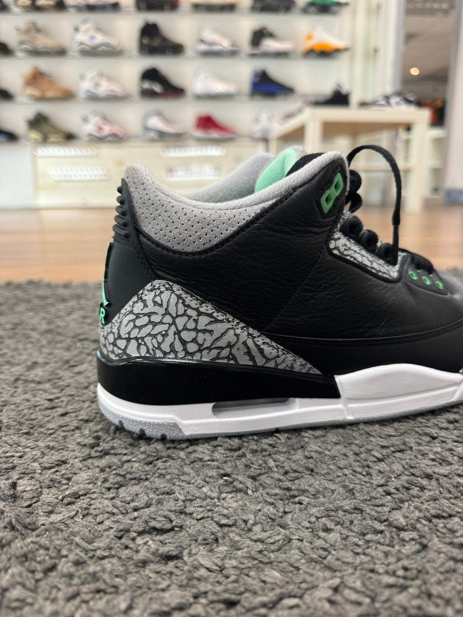 Air Jordan 3 Green Glow Crep Select