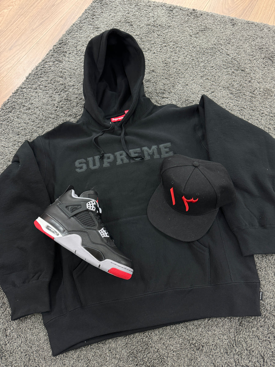 Supreme Collegiate Hoodie Black – Crep Select