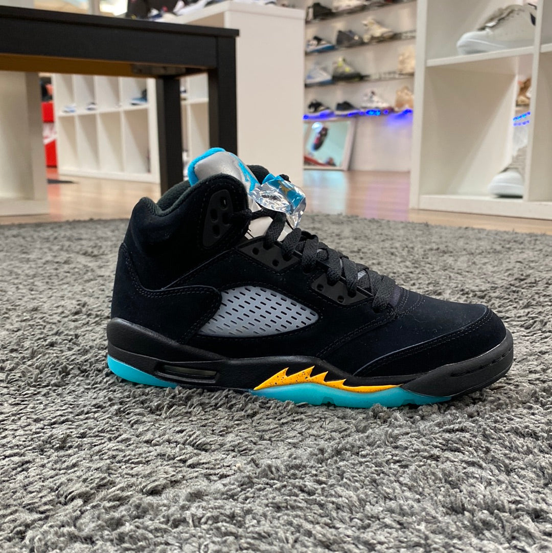 Jordan 5 black orders and blue