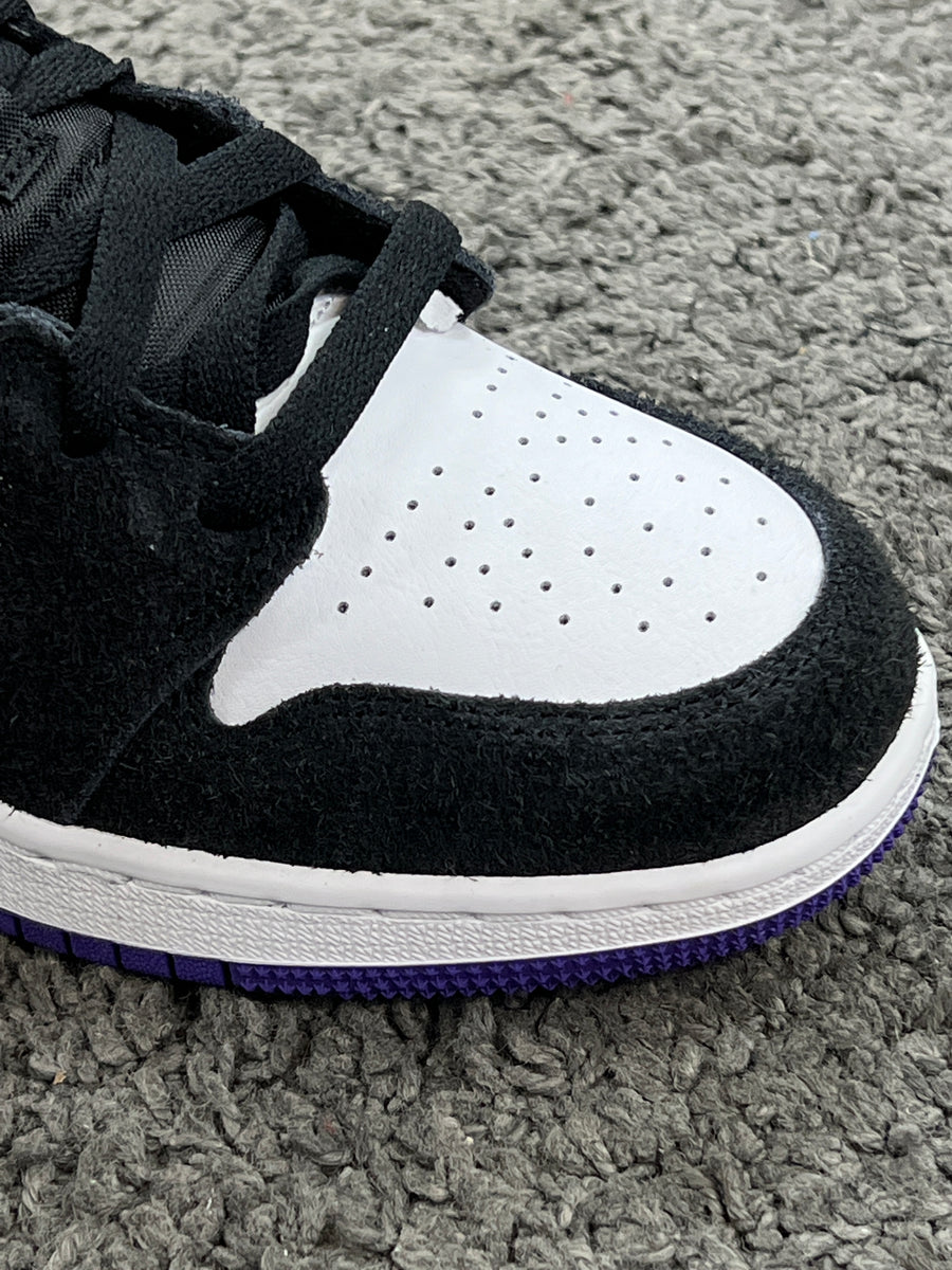 Jordan 1 noir online et violet