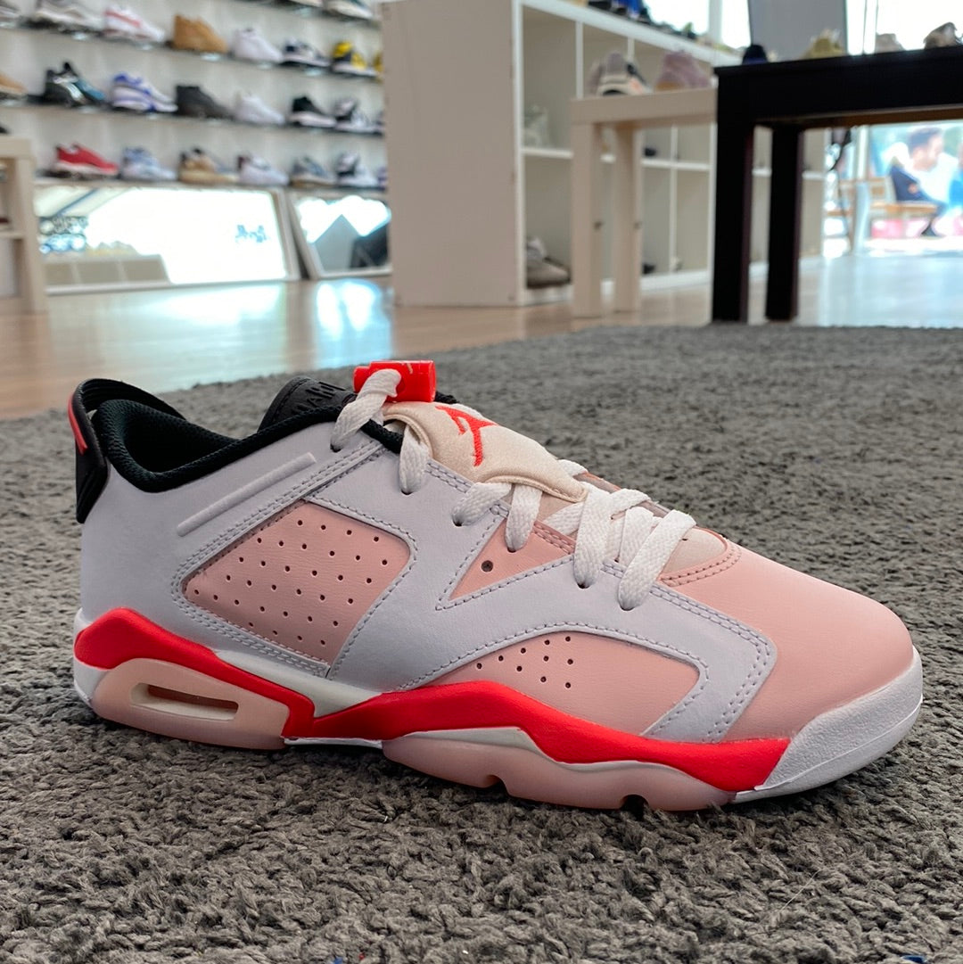 Jordan 6 store infrared white low