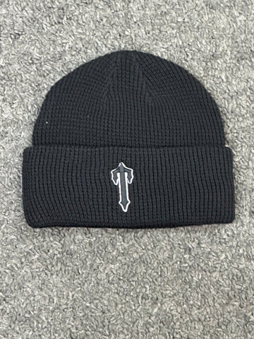 Trapstar Foundation Beanie Black