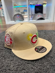 New Era 9Fifty Snapback Beige Cubs