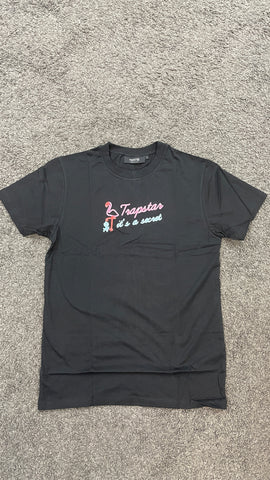 Trapstar ‘it’s a secret’ Midnight Lights Black T-Shirt