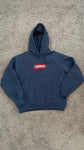 Supreme Hoodie Navy Blue and Red