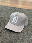 Chop Chop Cap Grey and White