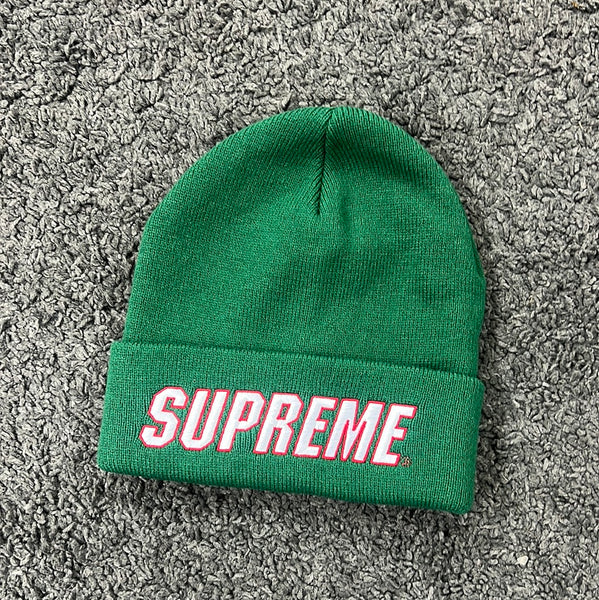 Supreme Green beanie