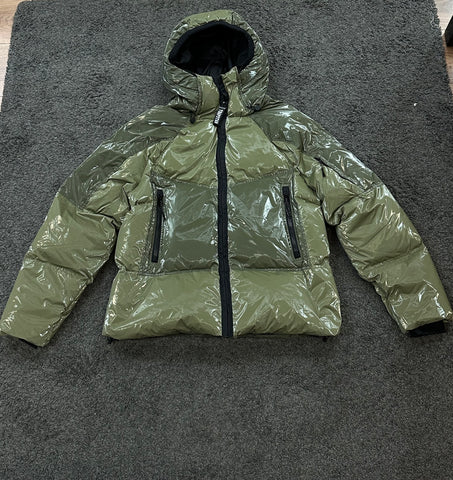 Trapstar T 2 Shiney Puffer Jacket Olive