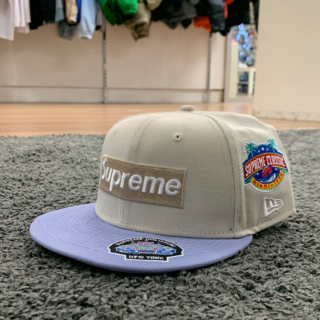 Supreme X New Era Fitted Nude Cap – Crep Select