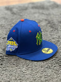 New Era 59Fifty Fitted Cap Blue Yellow NY