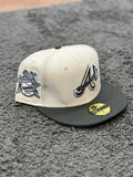 New Era 59Fifty Fitted Cap Cream and Grey A