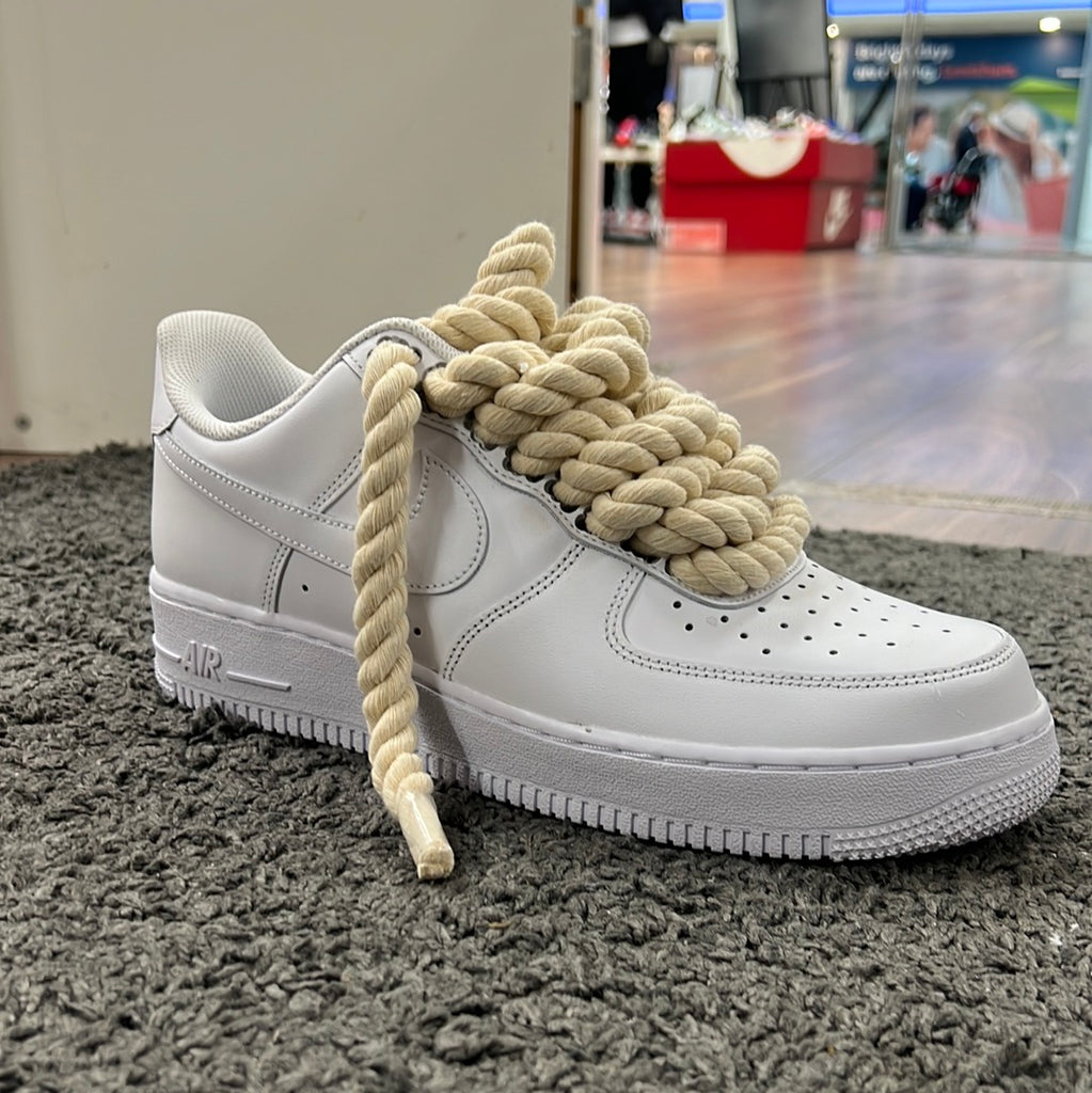 Air Forces With Rope Laces 