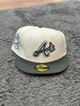 New Era 59Fifty Fitted Cap Cream and Grey A