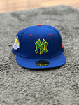 New Era 59Fifty Fitted Cap Blue Yellow NY