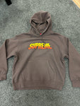 Supreme Sun Hoodie Brown