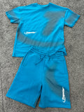 Trapstar Hyperdrive Teal Short Set