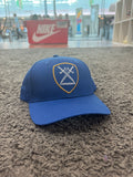 Conqueror Blue Snapback Cap