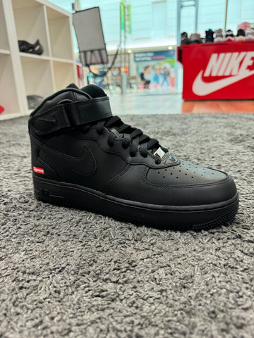 Nike Air Force 1 Mid Black X Supreme