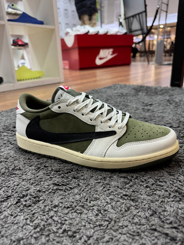 Travis Scott x Air Jordan 1 Low Medium Olive