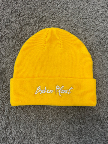 Broken Planet Beanie Yellow