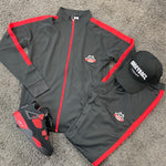 MoneyBagz Tracksuit Black Red