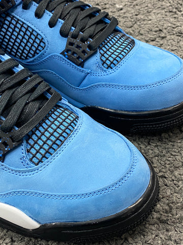 Air jordan store 4 blue suede