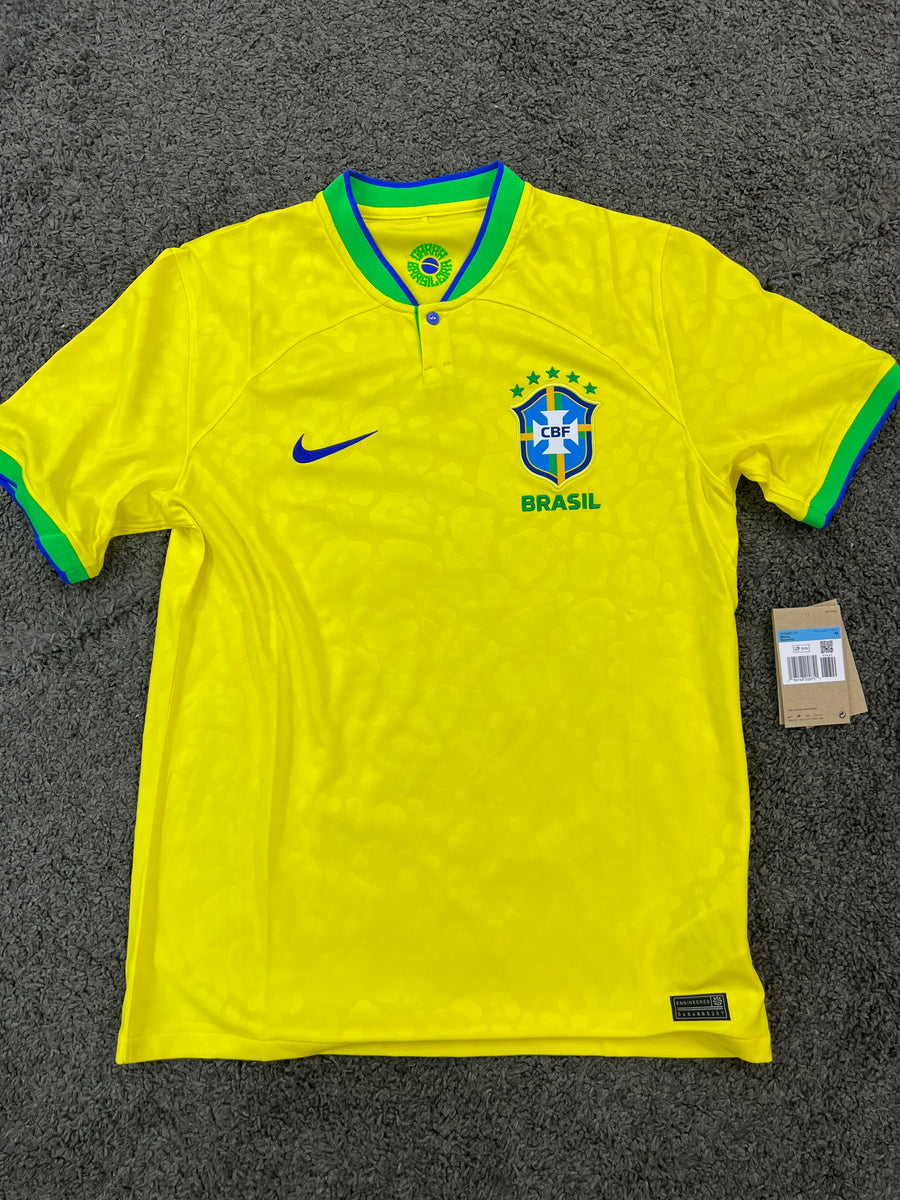 Brazil Nike Home short sleeve jersey – Crep Select