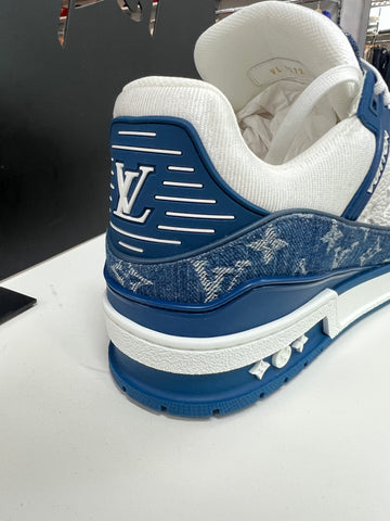 Louis Vuitton, Shoes, Louis Vuitton Denim Sneakers