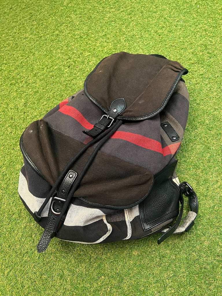 Used sales burberry backpack