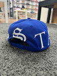 Trapstar Script Snapback Blue