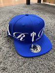 Trapstar Script Snapback Blue